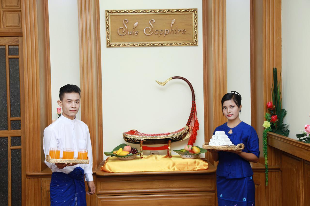 Sule Sapphire Inn Yangon Exterior foto