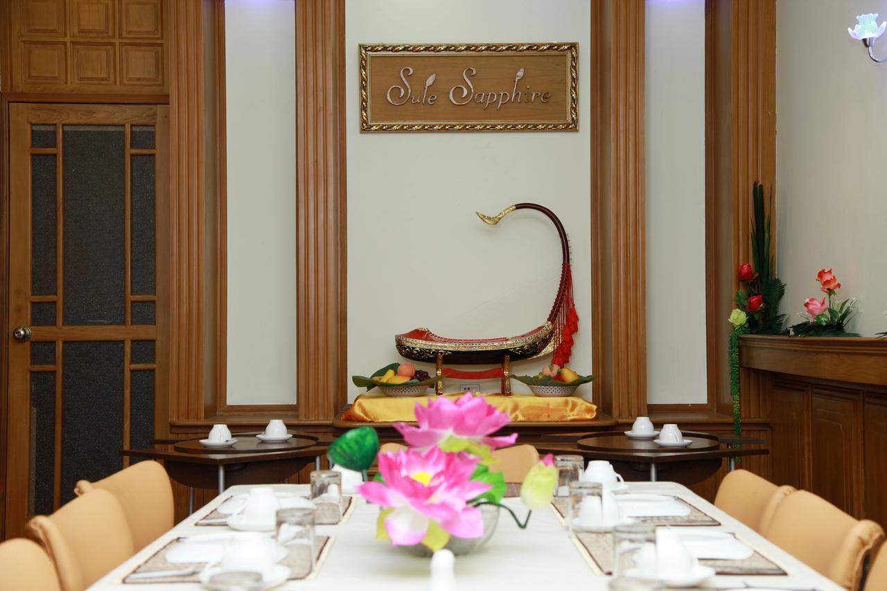 Sule Sapphire Inn Yangon Exterior foto